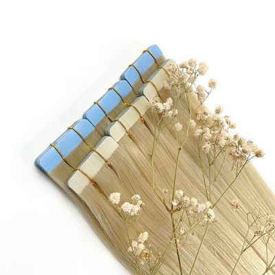 Tela per capelli umani russi a doppio disegno europea Estensione dei capelli di tipo colorante pre-connesso