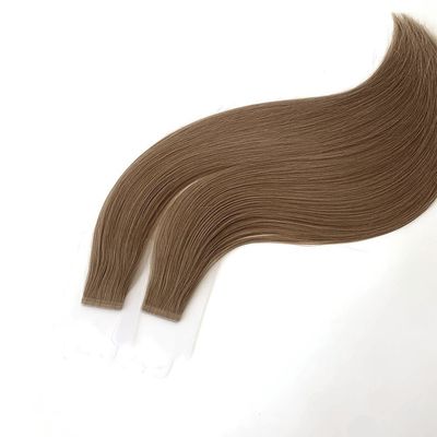 Costo di spedizione Estensioni di capelli a nastro invisibile senza cucitura Estensioni di capelli a cucitura completa russa