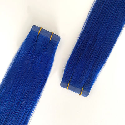Nastro in estensioni di capelli 100% Remy Capelli umani Setaci Retto 3 mesi Nastro Rimborso a vita