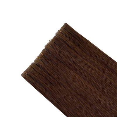 Iniezione senza cuciture Doppia Tela Naturale in Estensioni di Capelli 20 pollici Stretta Tessura