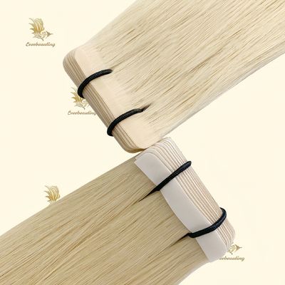 Capelli europei 20 pollici di cenere Biondo colore cuticule allineato nastro estensioni di capelli per donna bianca