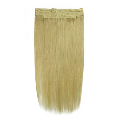 Capelli indiani Flip in Hair Fish Wire Hair Extension con capelli umani Tipo di capelli Halohair-231014