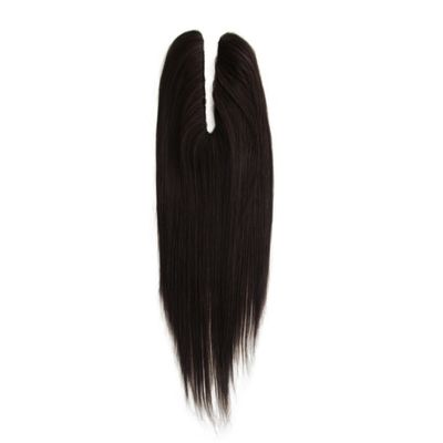 Capelli umani U parte Topper U forma Topper funzione Aggiungi lunghezza e volume dei capelli