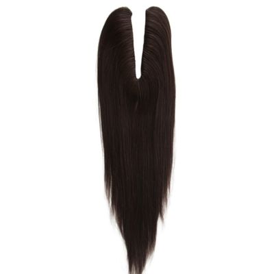 Capelli umani U parte Topper U forma Topper funzione Aggiungi lunghezza e volume dei capelli