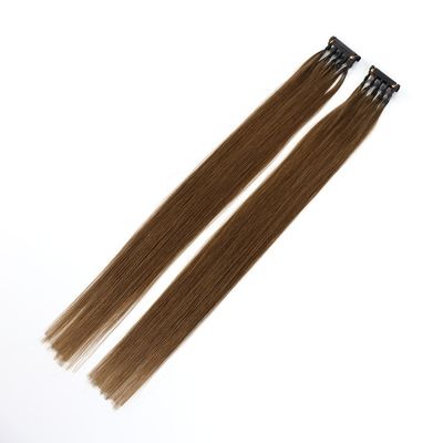 Nessuna caduta di capelli vergini russi Cuticule allineata Estensioni di capelli 6D 2nd generazione