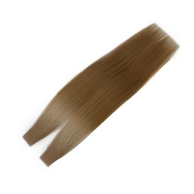 Richiesta personalizzata accettata per estensioni di capelli con nastro in colore biondo