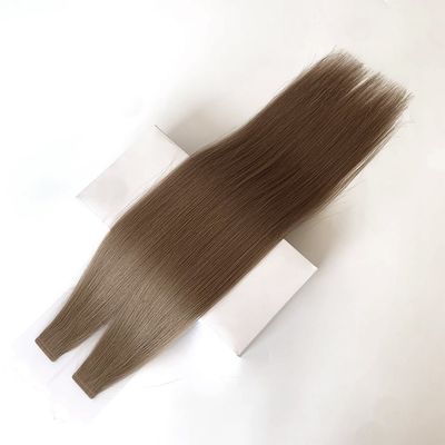 Personalizzazione Salone doppia cuticule disegnata allineata senza cuciture di nastro umano estensioni di capelli