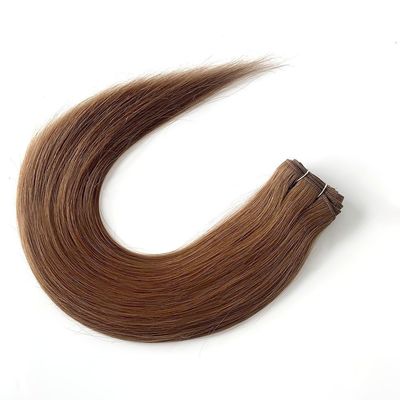 100 Remy Capelli umani cuciti in trama Estensioni di trama bionde russe per capelli