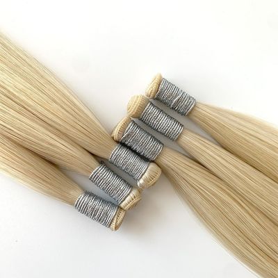 Nuova moda personalizzazione 100% naturale trama di capelli Remy per le estensioni di capelli europei