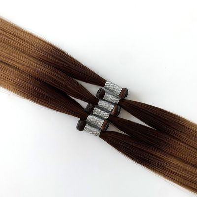 Nuova moda personalizzazione 100% naturale trama di capelli Remy per le estensioni di capelli europei