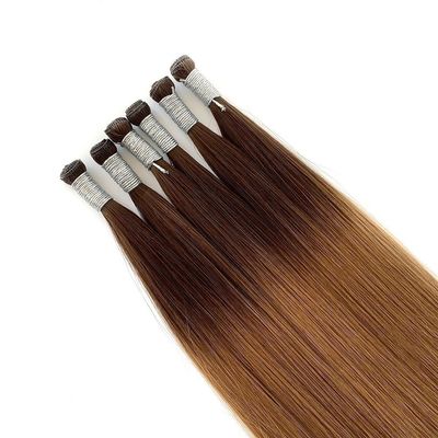 Nuova moda personalizzazione 100% naturale trama di capelli Remy per le estensioni di capelli europei