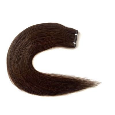 24 pollici di tessuto in PU invisibile senza cuciture 100% estensione dei capelli umani per saloni e donne