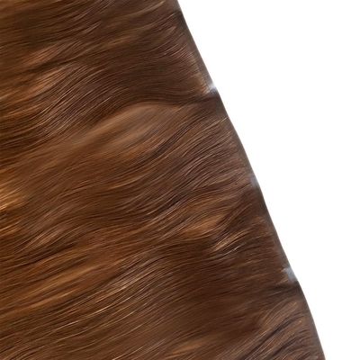 24 pollici di tessuto in PU invisibile senza cuciture 100% estensione dei capelli umani per saloni e donne