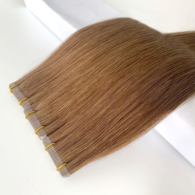 Politica di reso di 30 giorni Rubinetto per capelli umani Estensione dei capelli Naturale Remy Tape Ins