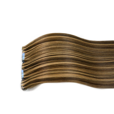Nessuna perdita di capelli con nastro europeo per capelli umani nell'estensione dei capelli Nastro Remy per capelli 200 confezioni/cartuccia