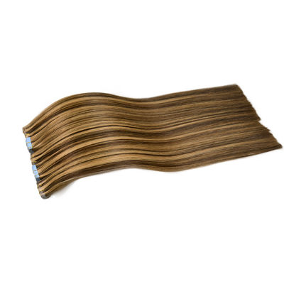 Nessuna perdita di capelli con nastro europeo per capelli umani nell'estensione dei capelli Nastro Remy per capelli 200 confezioni/cartuccia