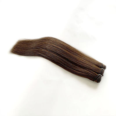 Cuticule a doppio disegno allineata Ombre Color Machine Weft Hair Extensions Capelli umani 100g/pacco