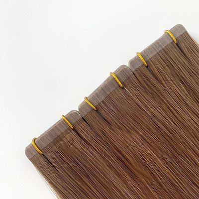 Estensioni di capelli a nastro Remy doppiamente disegnate per le prestazioni dei capelli umani