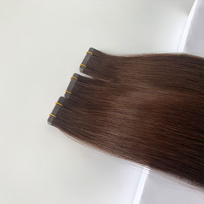 Preconfezionato a base di legame a doppia trazione con nastro nero a getto estensioni di capelli umani Pagamento iniziale