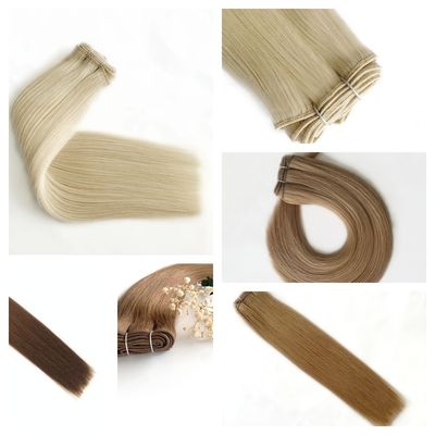 Estensioni di capelli umani vergini con cucitura in tessuto senza grovigli Garanzia di rimborso di 30 giorni