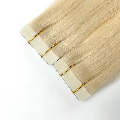 Tela per capelli umani russi a doppio disegno europea Estensione dei capelli di tipo colorante pre-connesso