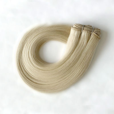 100g/confezione Bionda Remi doppia trama di capelli umani Trama personalizzata