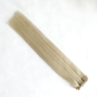 100g/confezione Bionda Remi doppia trama di capelli umani Trama personalizzata