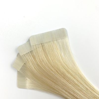 18 mesi vita capelli umani indiani ondulati con nastro adesivo estensioni di capelli con nastro resistente