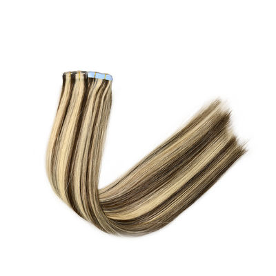 100% di nastro reticolare a doppia trazione Remy in estensioni di capelli umani senza perdita di moneta USA