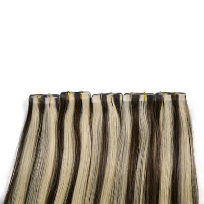 100% di nastro reticolare a doppia trazione Remy in estensioni di capelli umani senza perdita di moneta USA