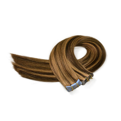 100% di nastro reticolare a doppia trazione Remy in estensioni di capelli umani senza perdita di moneta USA
