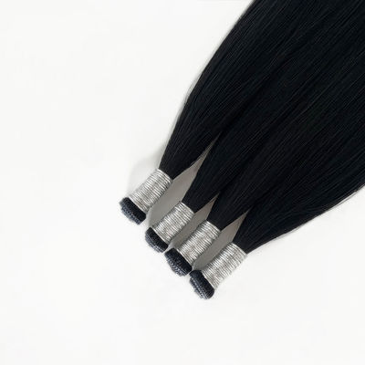Ottieni lo sguardo perfetto con Genius Weft Virgine Umana Remy Estensioni di Capelli Stile Diretto
