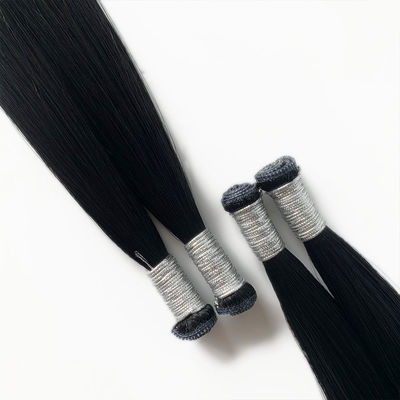 30 giorni Politica di reso Straight Russian Genius Weft Human Hair Remy Estensioni
