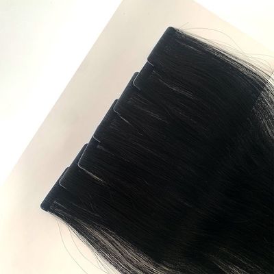 Estensioni di capelli a nastro invisibile personalizzabili con cuticule completa capelli umani cinesi