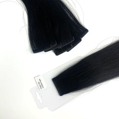 100% capelli umani vergini brasiliani con nastro invisibile estensione di capelli Remy capelli senza perdita