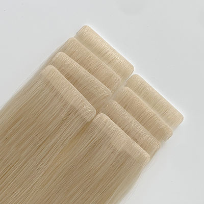 Muti-Color 7.5*70cm Capelli Vergini 100 Remy Umano Doppio Disegno Invisibile Estensioni Capelli Nastro