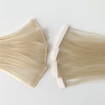 Muti-Color 7.5*70cm Capelli Vergini 100 Remy Umano Doppio Disegno Invisibile Estensioni Capelli Nastro