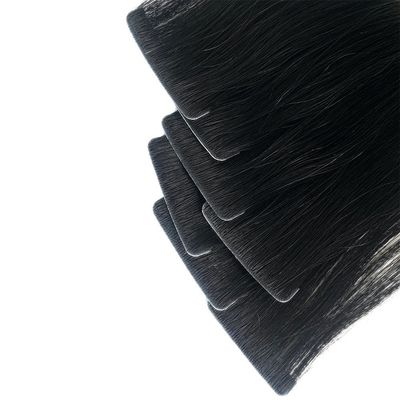 Capelli grezzi a doppia trazione iniezionati con nastro in estensioni cuticule allineati con nastro invisibile