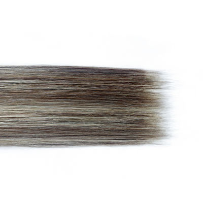 Lunghezza dei capelli 24 pollici 100% capelli umani europei nastro invisibile in estensioni di capelli genio trama personalizzata