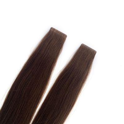 Tela per capelli brasiliani a doppio disegno con cuticule sottile allineata in estensioni senza perdita