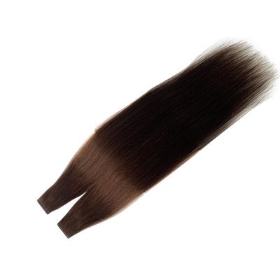 Tela per capelli brasiliani a doppio disegno con cuticule sottile allineata in estensioni senza perdita