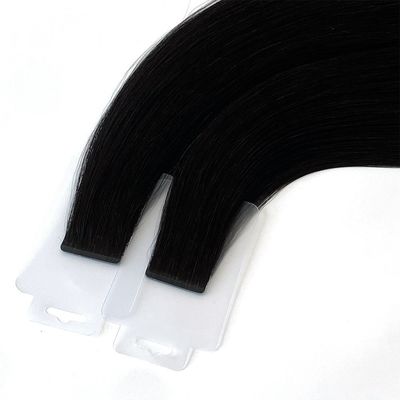20 pollici Straight Slim Tape Raw Indian Remy Capelli Vergini con morbido e lucente