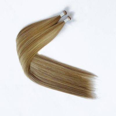 Capelli umani europei con tessitura cutanea senza cuciture con doppio tracciato