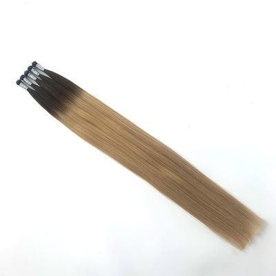 Capelli umani europei con tessitura cutanea senza cuciture con doppio tracciato