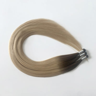 Capelli umani europei con tessitura cutanea senza cuciture con doppio tracciato