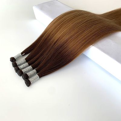 Genius Weft 100g capelli umani cuticule capelli allineati doppiamente disegnati Tempo di consegna stimato