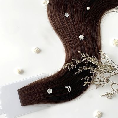 Double-sided Remy Full Cuticle Tape Hair Slim Tape in 3 mesi