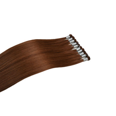 Spedizione FedEx / DHL / Aramex / TNT Estensione di capelli a doppio tracciato Remy Legata a mano