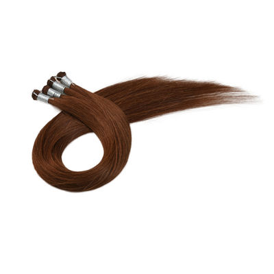 Spedizione FedEx / DHL / Aramex / TNT Estensione di capelli a doppio tracciato Remy Legata a mano