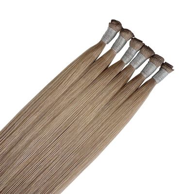 Estensioni di capelli 100% naturali, legate a mano, invisibili, doppiamente allineati.